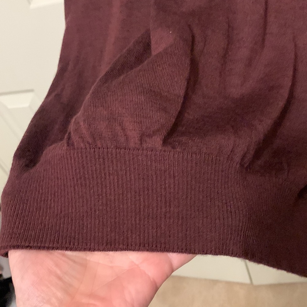 Thomas Dean Crewneck Lightweight Merino Wool XXL Sweater - Picture 5 of 6